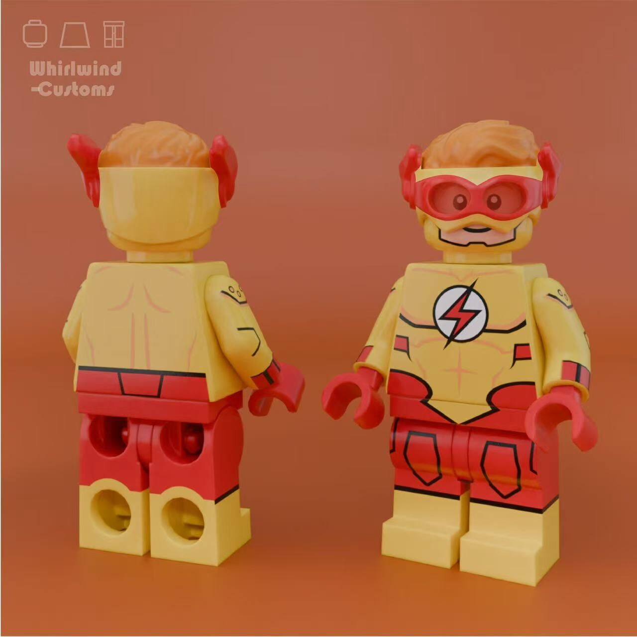 [Whirlwind Customs][Preorder] Kid Flash v2 [PADprinted]