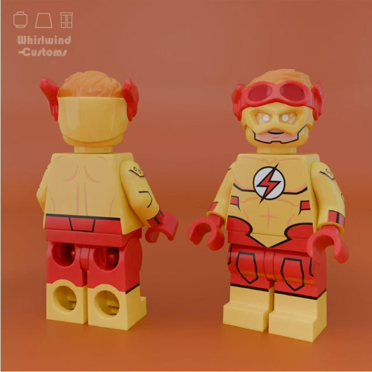 [Whirlwind Customs][Preorder] Kid Flash v2 [PADprinted]