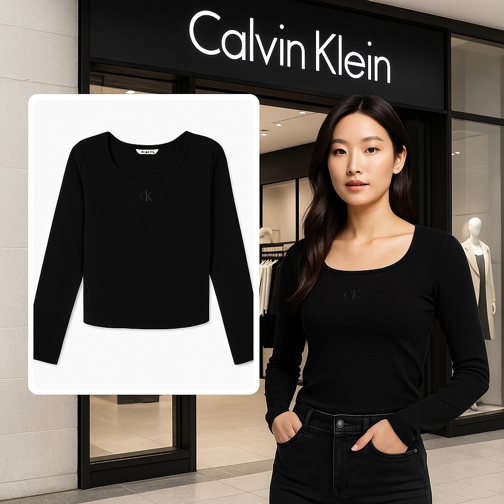 【預購】Calvin Klein Square G060305 童裝長袖上衣