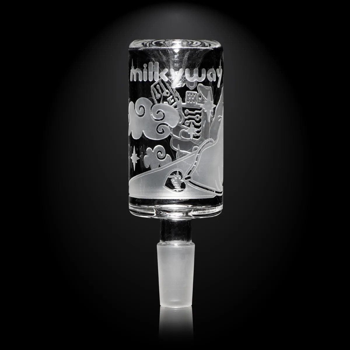 MIDNIGHT SESSIONS CLEAR LONG BOWL BY MILKYWAY