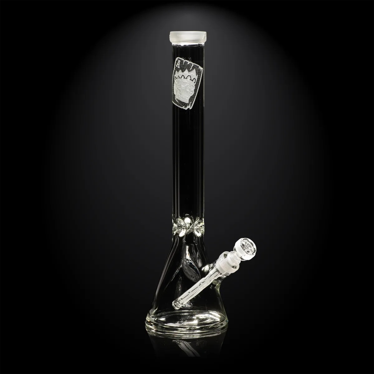 CURSED SAINT CARD 18″ BEAKER BONG BY MILKYWAY