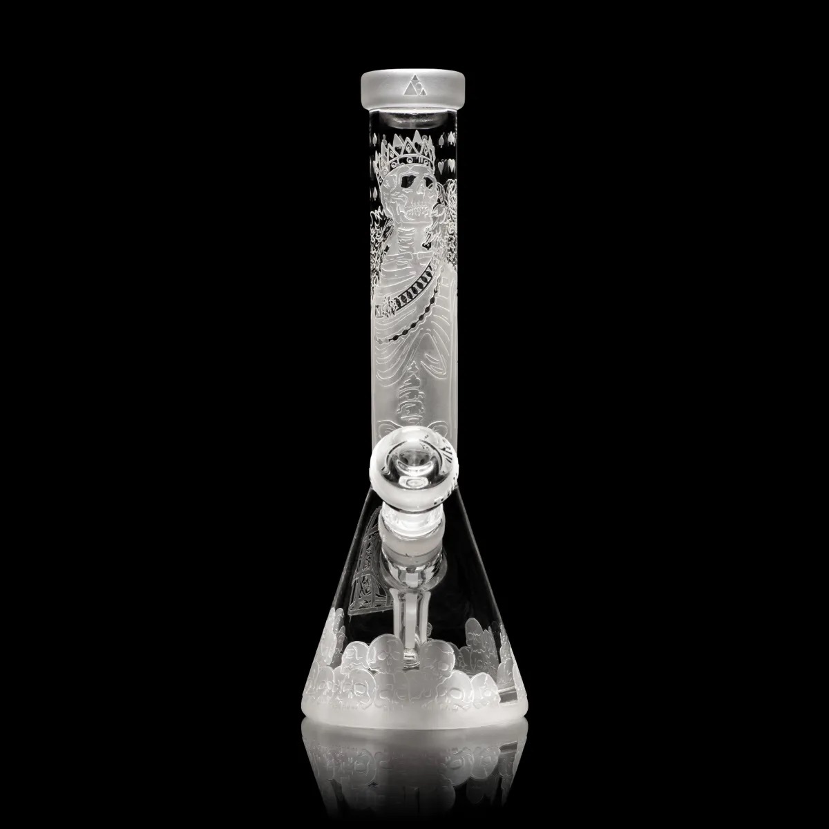 UNHOLY CORONATION 11″ BEAKER BONG BY MILKYWAY