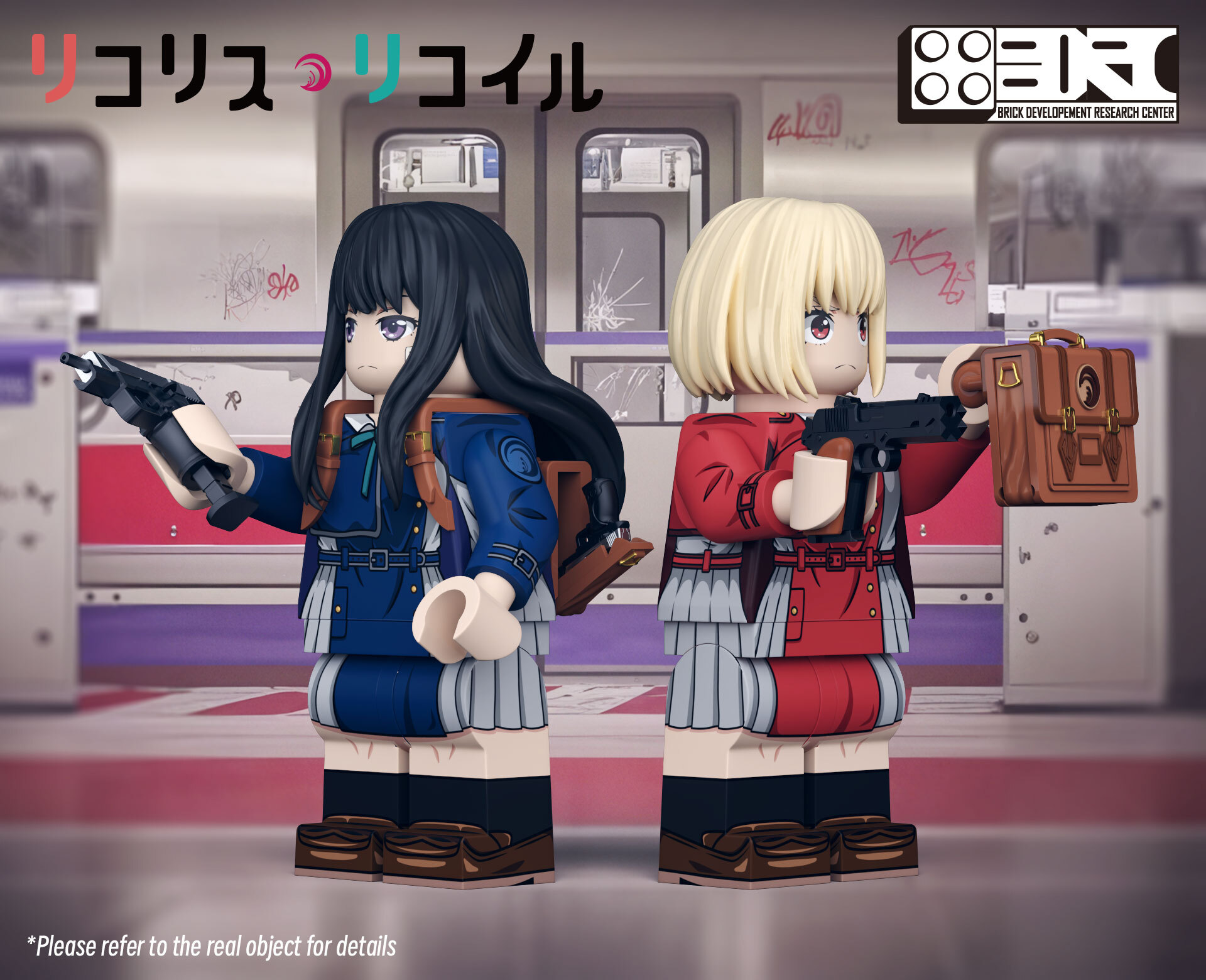 [BDRC][Preorder] Lycoris Recoil - Nishikigi Chisato & Takina Inoue [UVprinted]