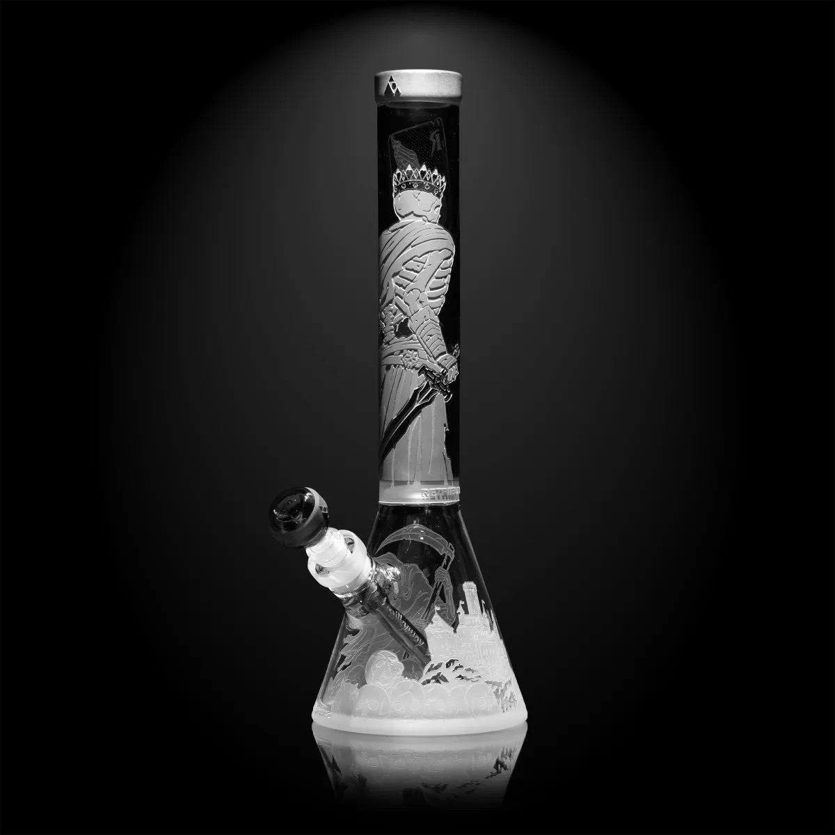 RETRIBUTION 16″ BEAKER BONG BY MILKYWAY