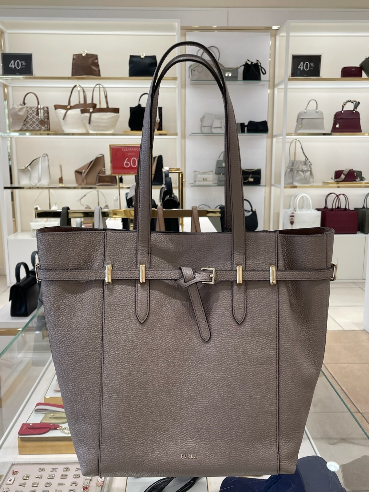 【預購】FURLA G060324 tote 包包（灰色）