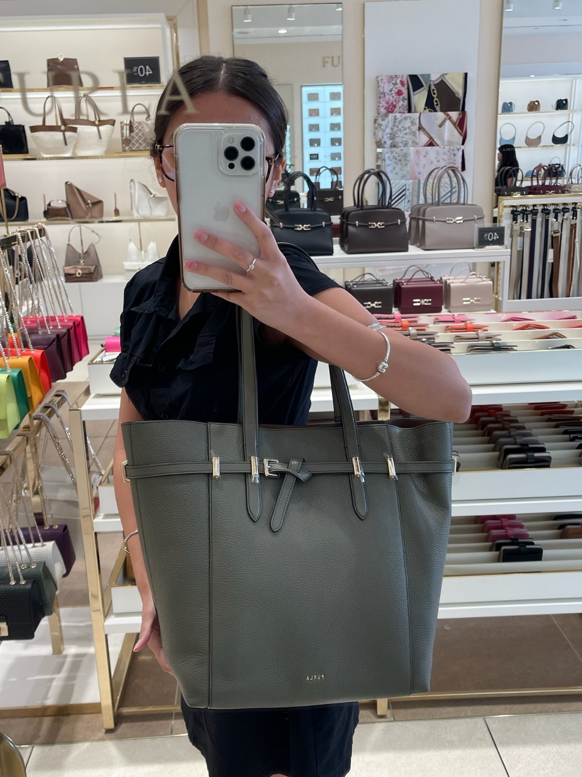 【預購】FURLA G060325 tote 包包（綠色）