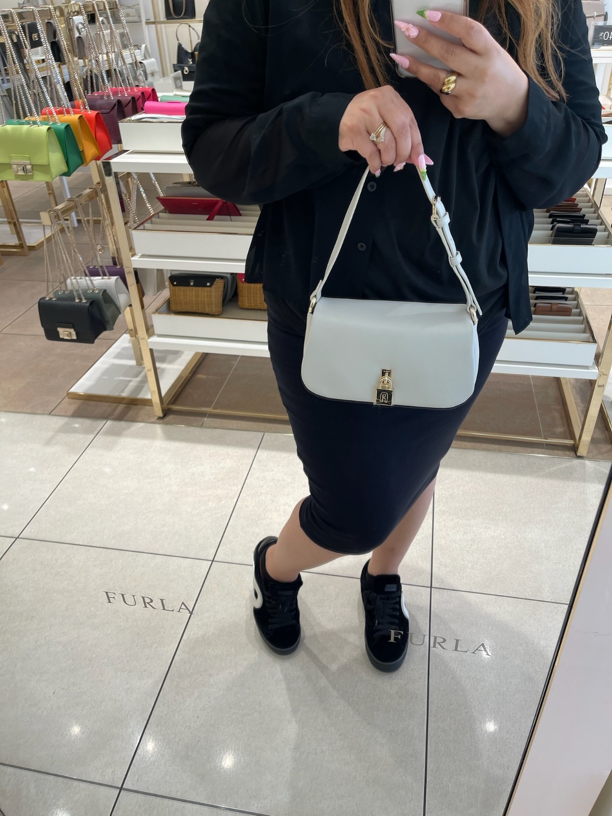 【預購】FURLA G060331 單肩包（灰色）