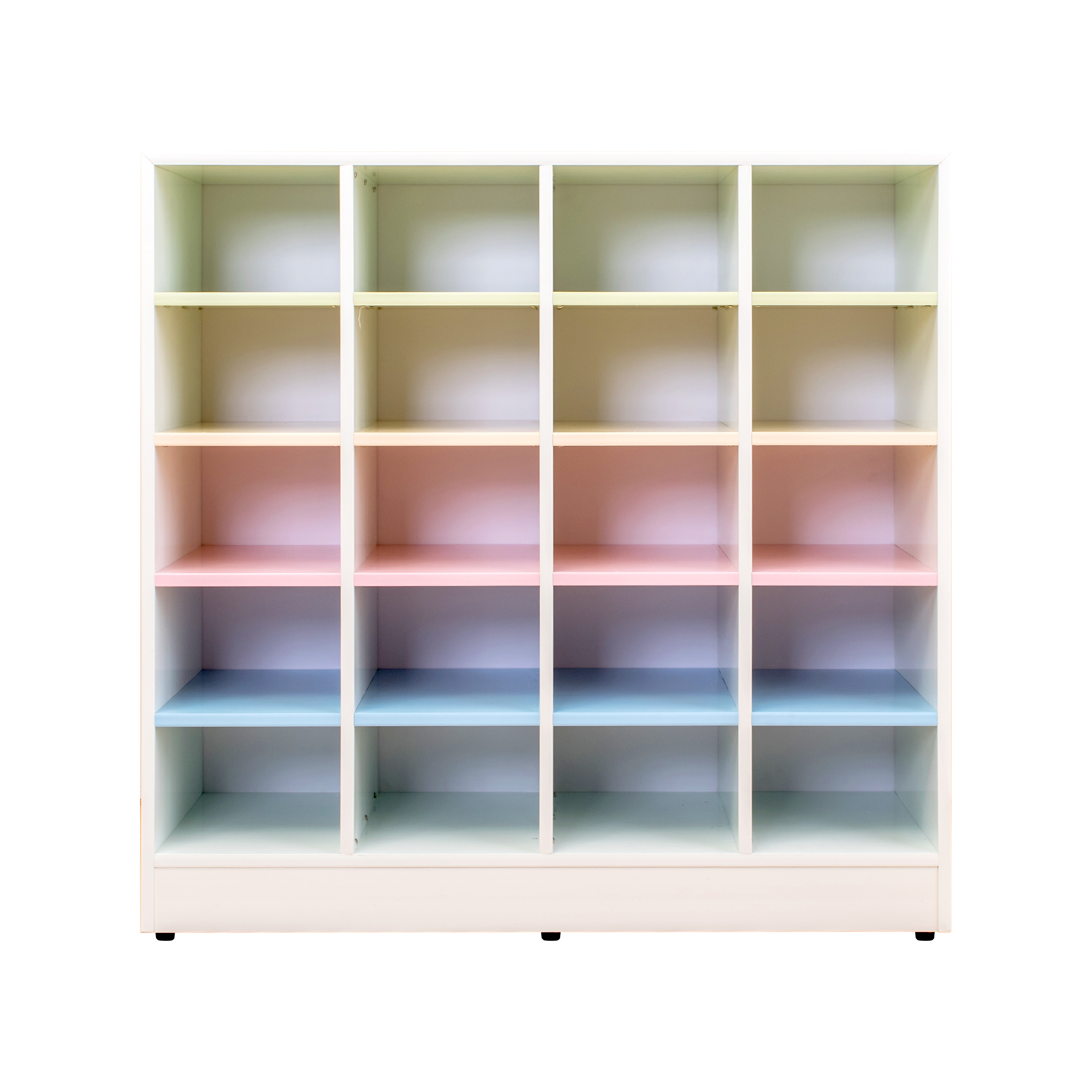 南亞塑鋼-3.2尺開放式20格塑鋼鞋櫃