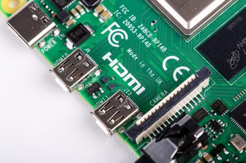 Raspberry Pi 4,Type-D HDMI 連接埠