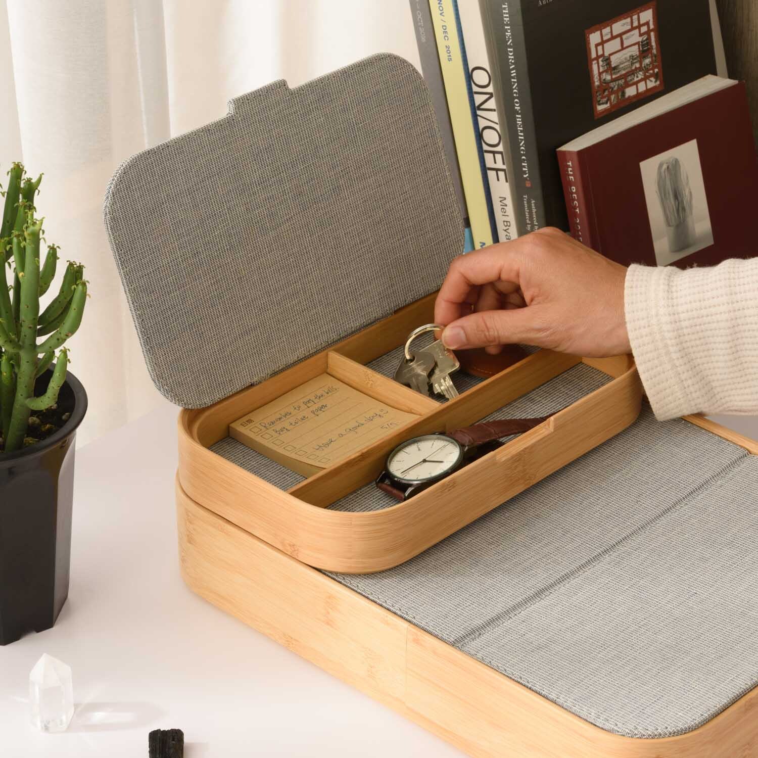 ODDI 可堆疊桌上收納盒