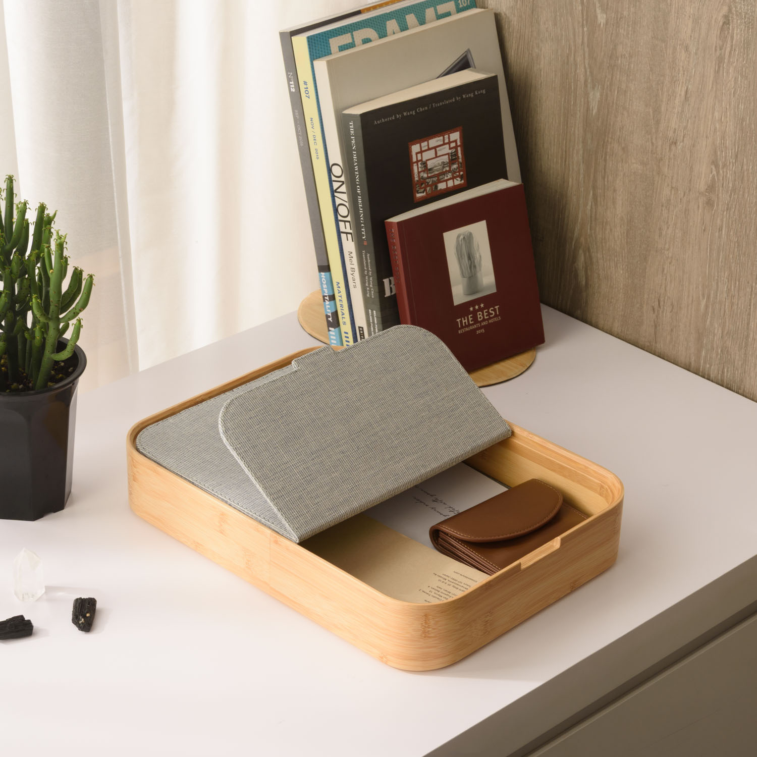 ODDI 可堆疊桌上收納盒