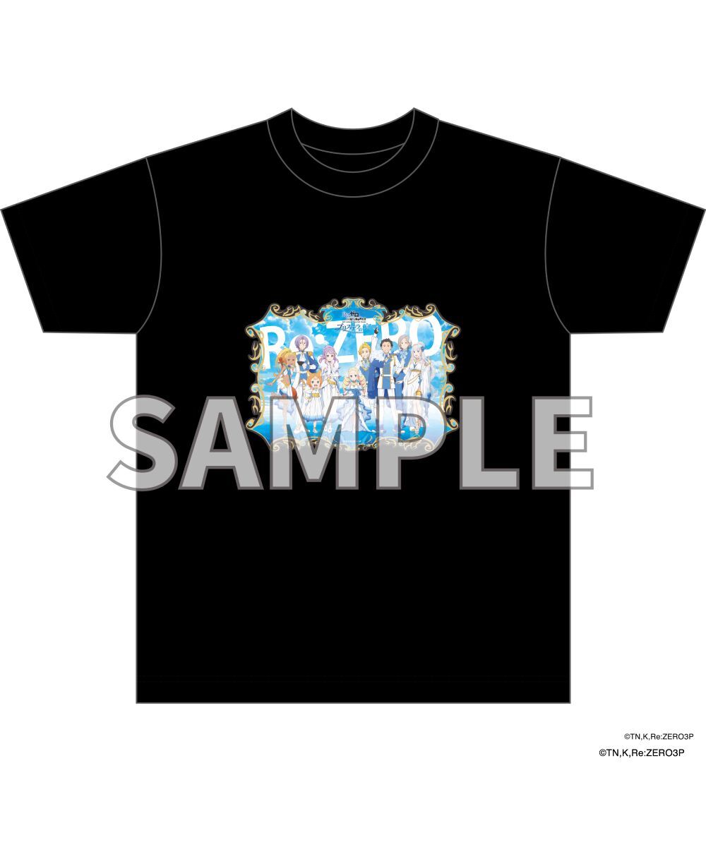 預購-「Re:從零開始的異世界生活」T恤 普利斯提拉宴會 ver. 【日本進口精品】
