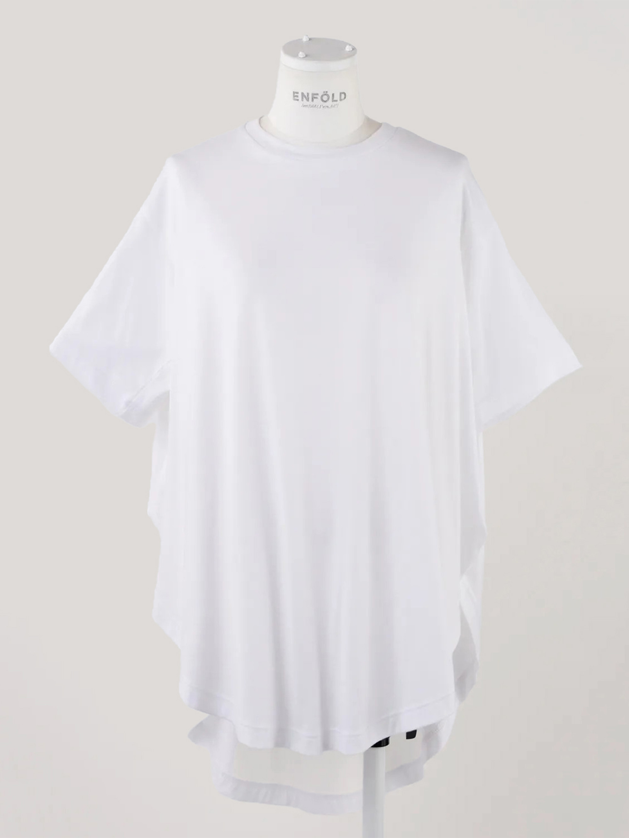 ENFOLD CIRCLE T-SHIRT 上衣