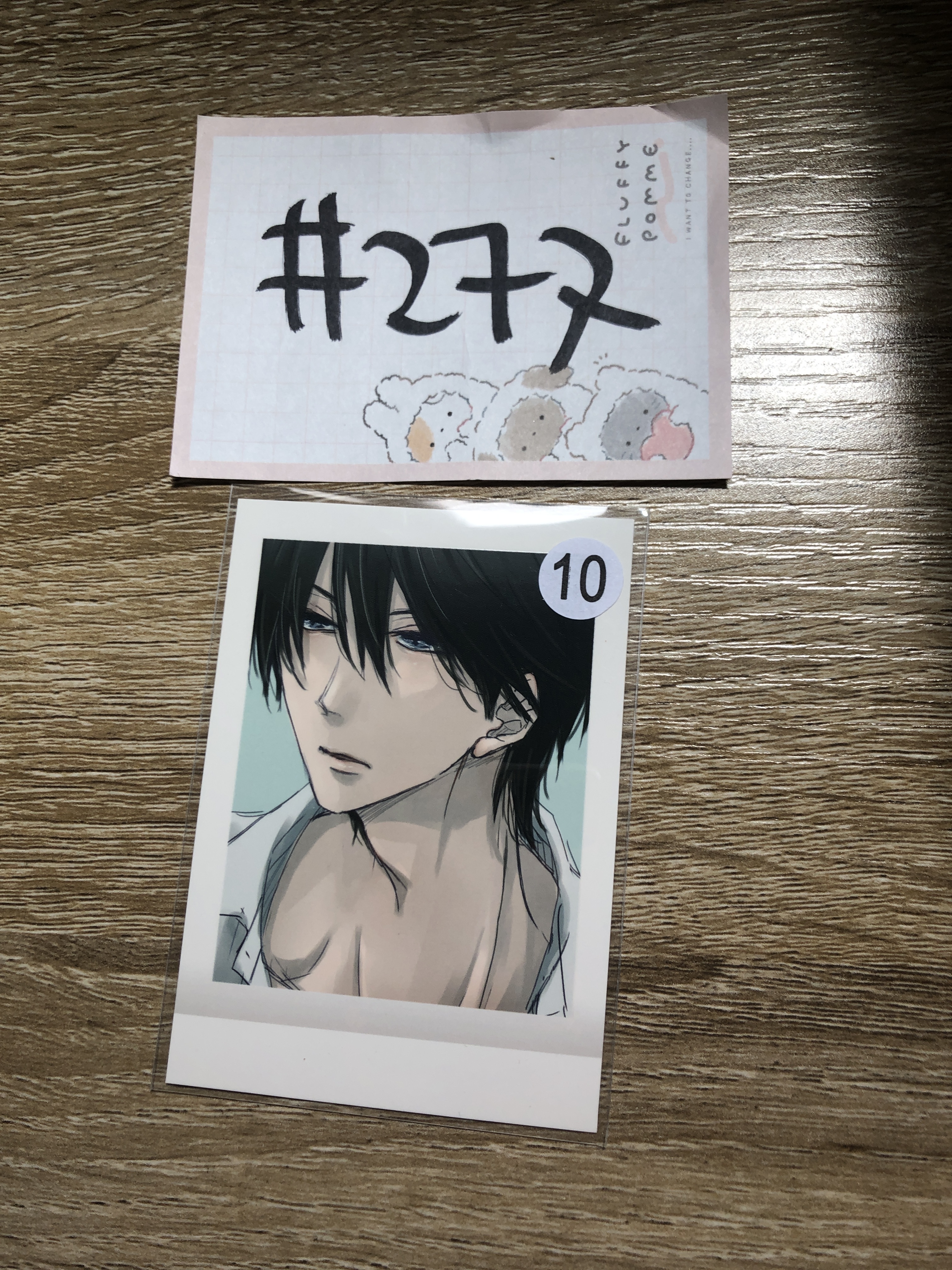 我讓最想被擁抱的男人給威脅了 高人 拍立得 no.35 #277