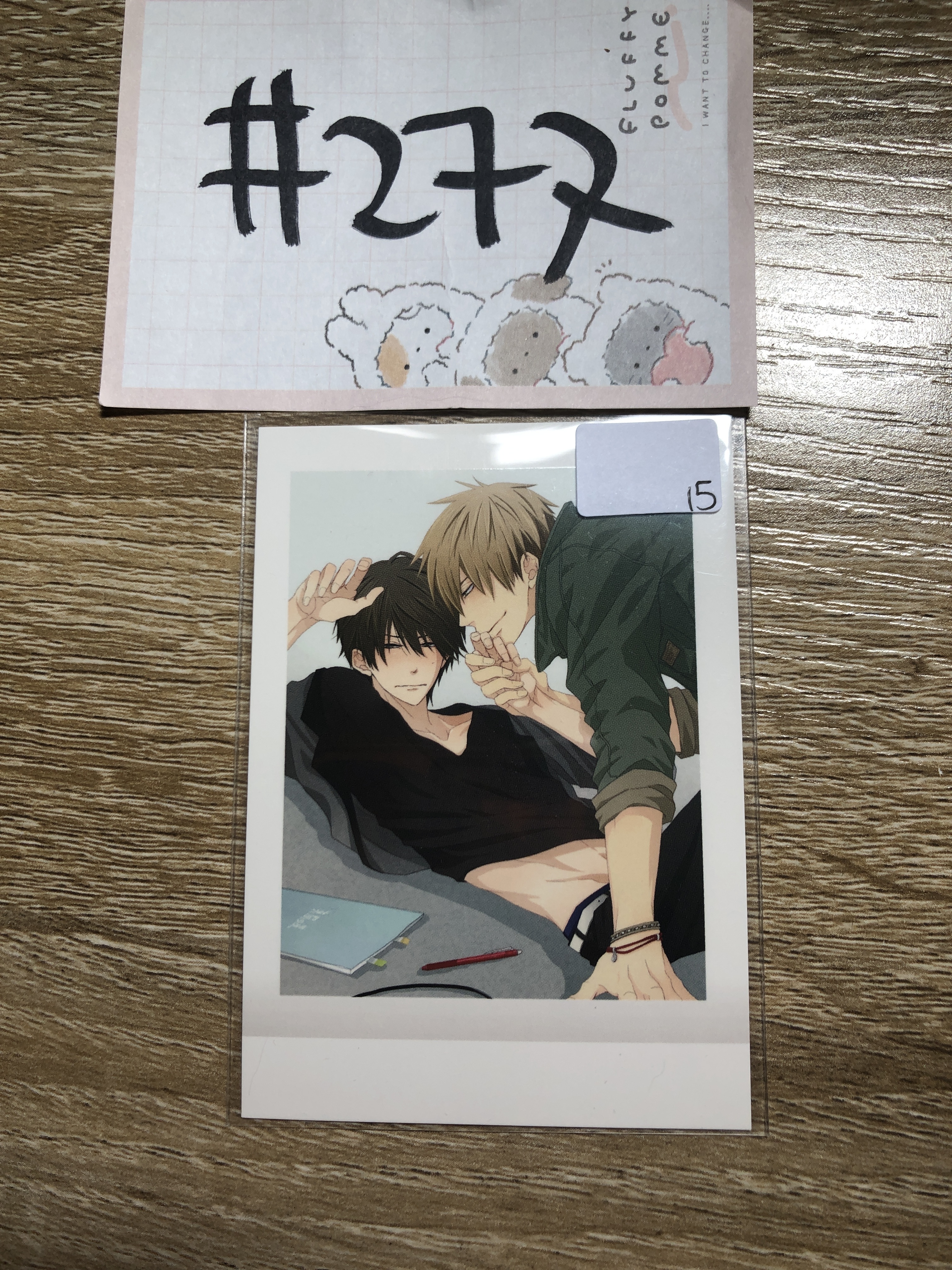 我讓最想被擁抱的男人給威脅了 拍立得 no.03 #277