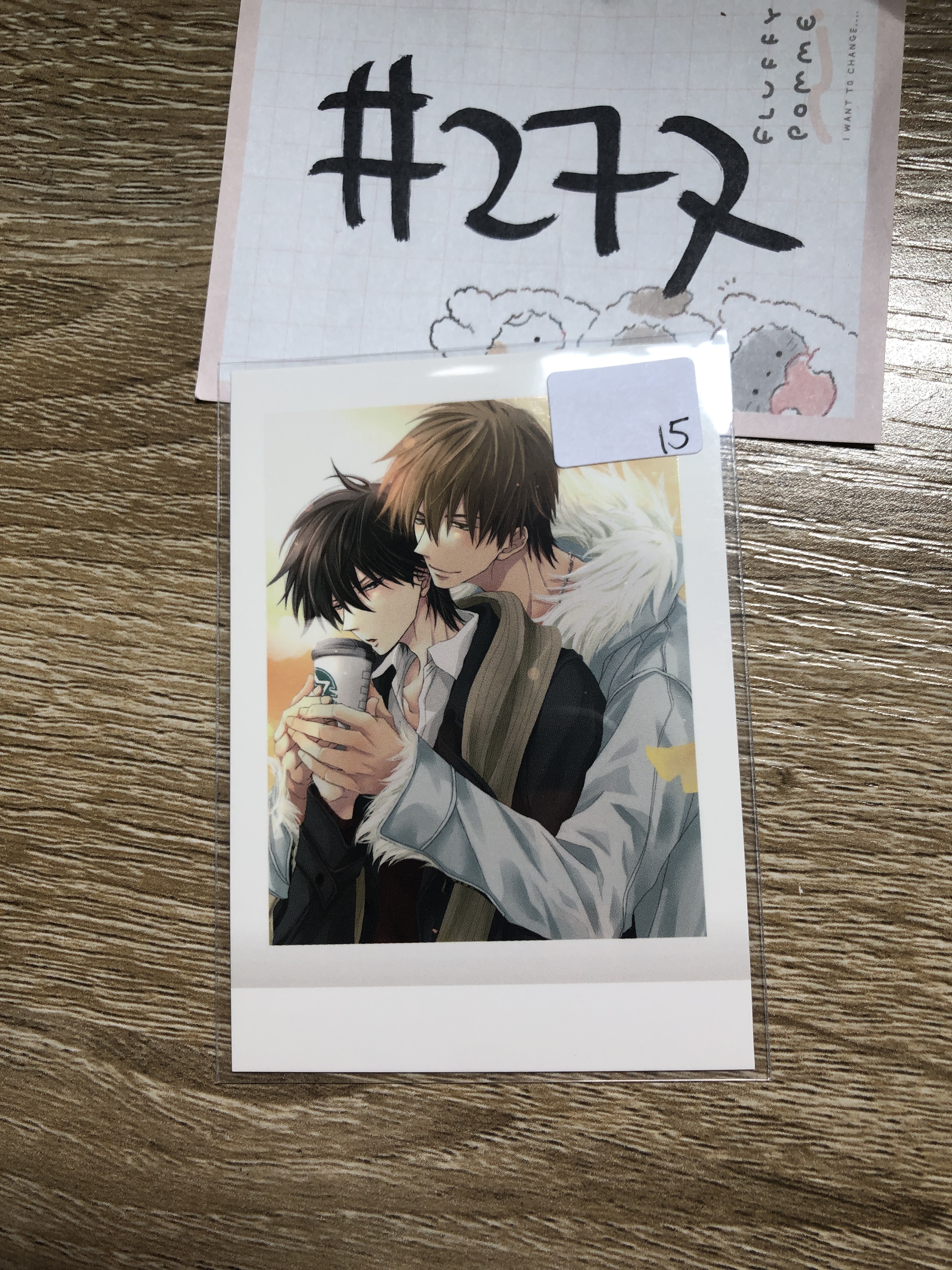 我讓最想被擁抱的男人給威脅了 拍立得 no.16 #277