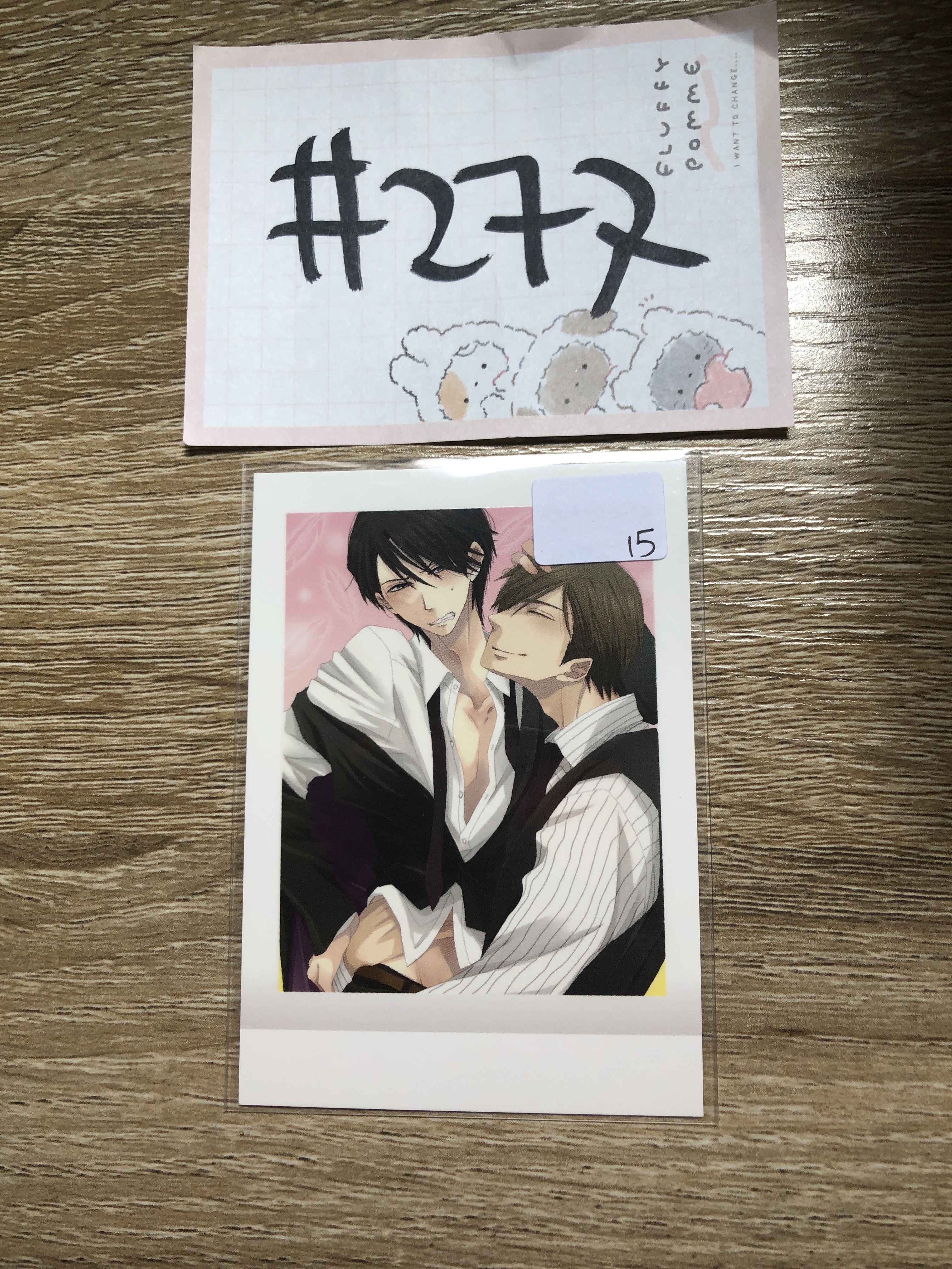 我讓最想被擁抱的男人給威脅了 拍立得 no.08 #277