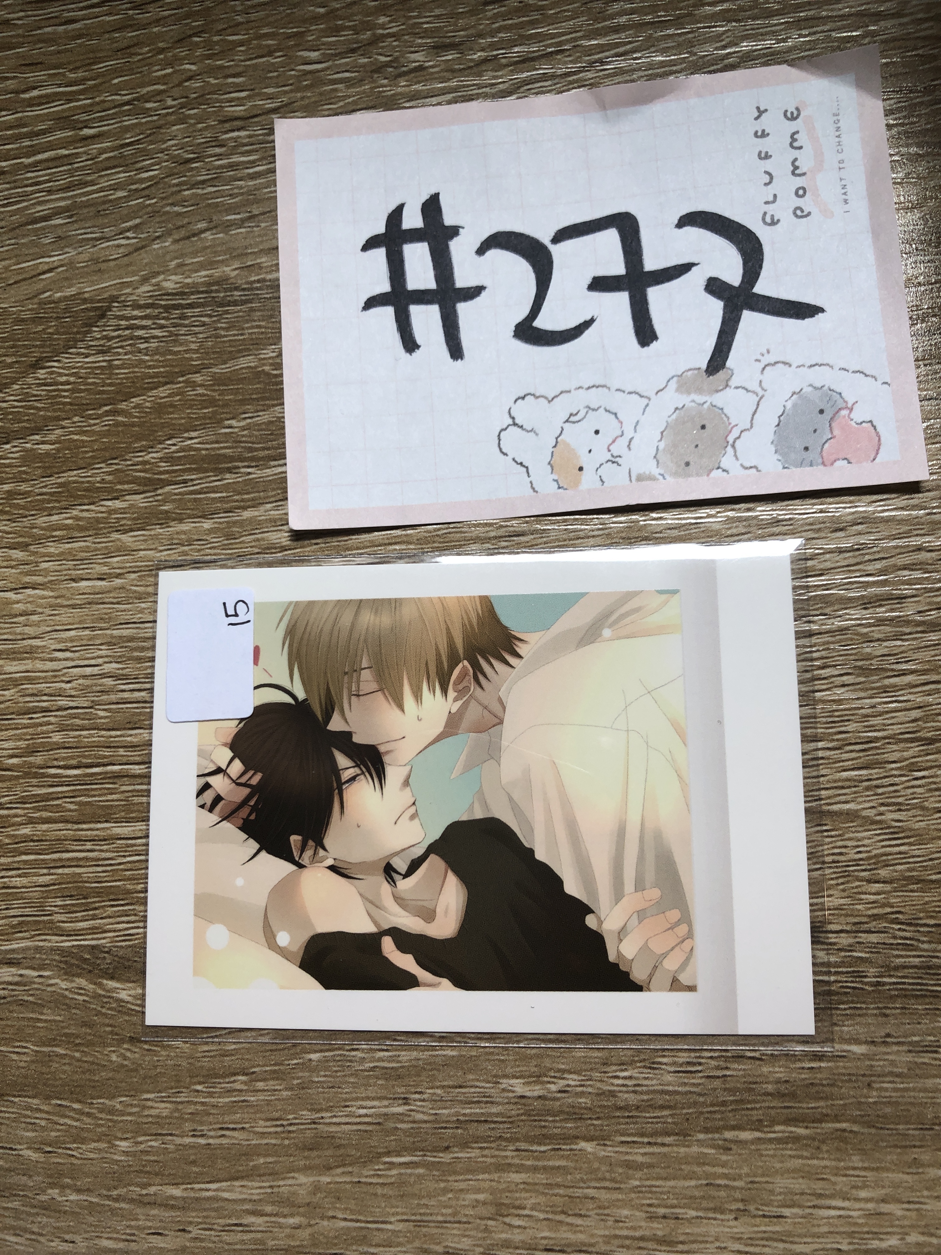 我讓最想被擁抱的男人給威脅了 拍立得 no.11 #277