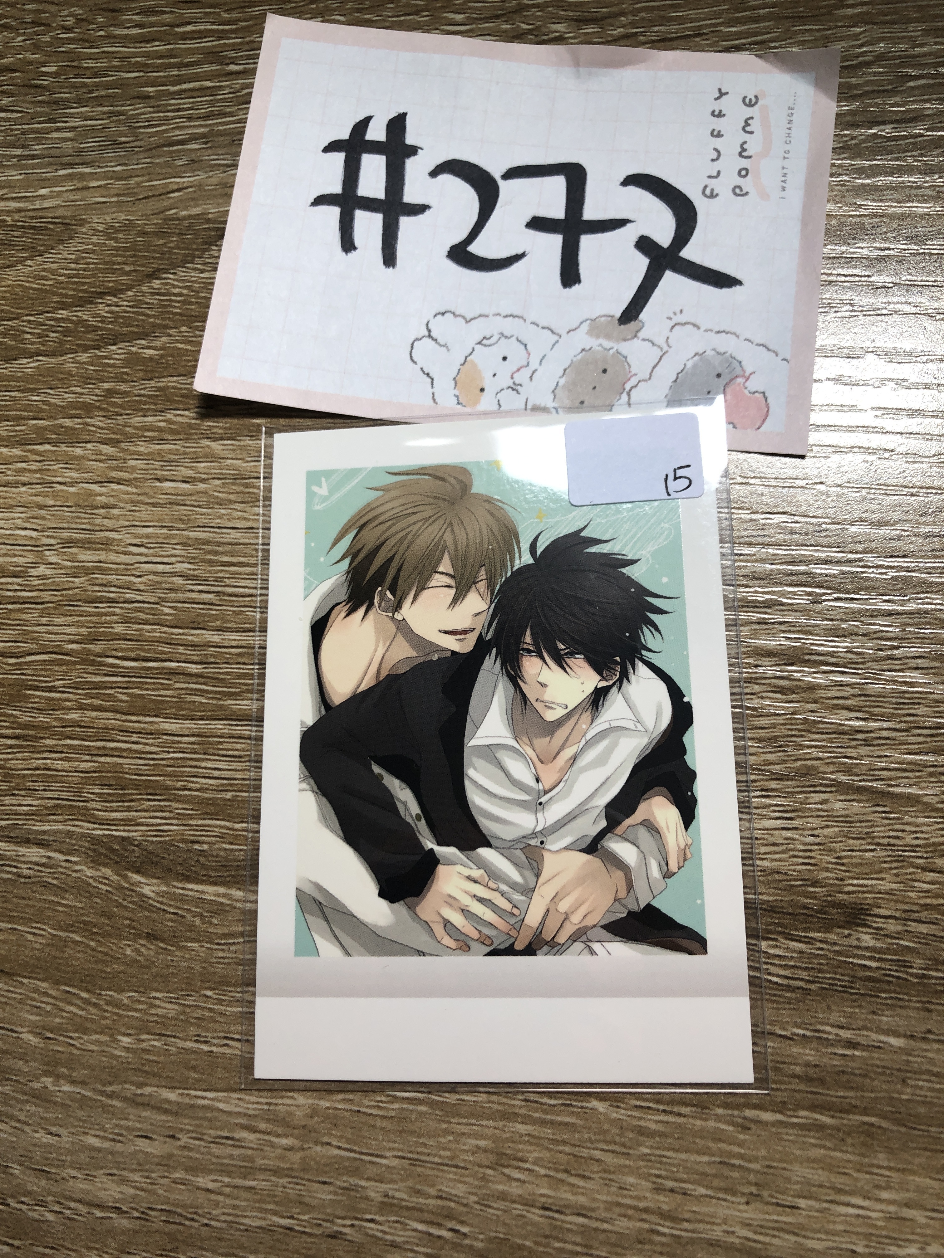 我讓最想被擁抱的男人給威脅了 拍立得 no.12 #277