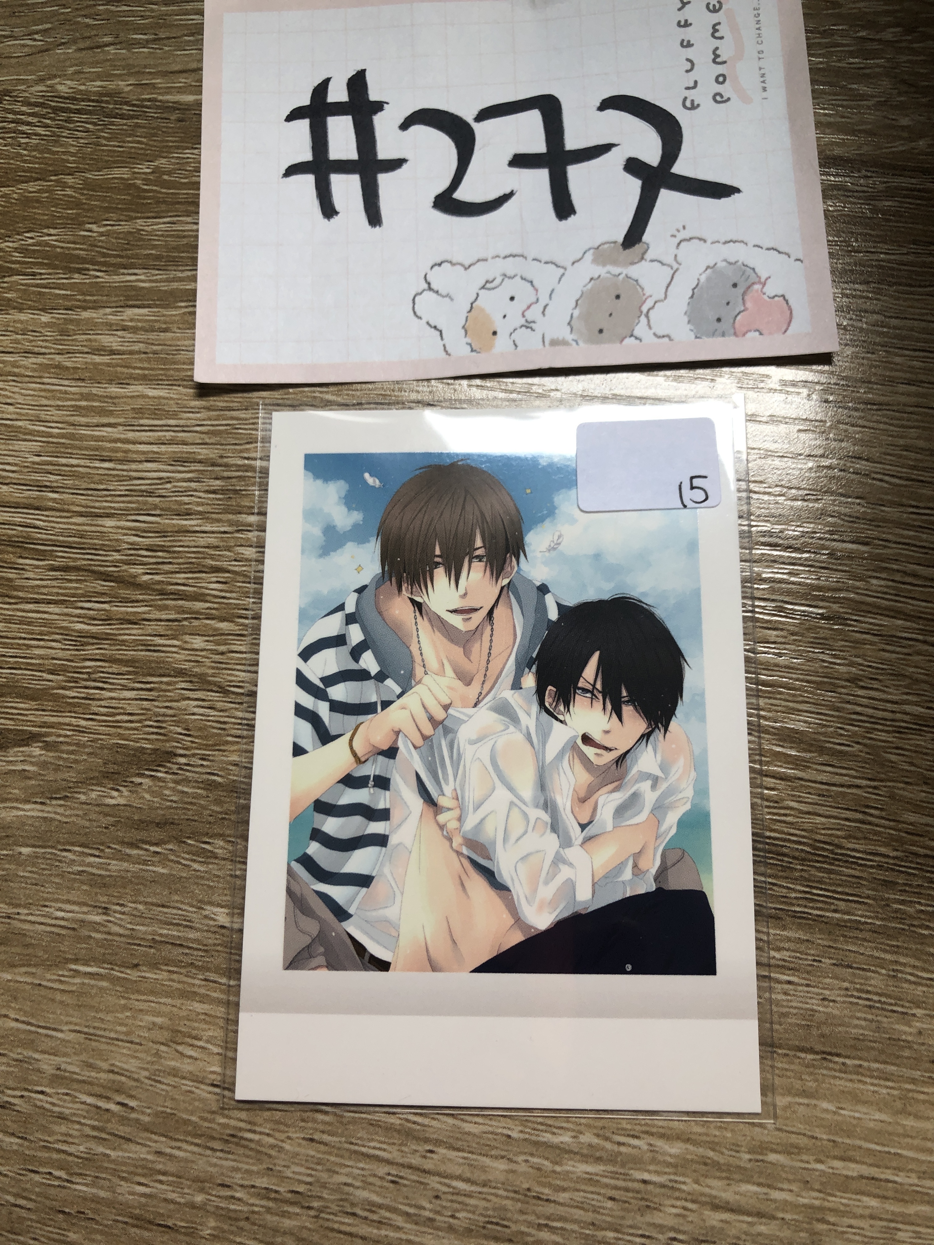 我讓最想被擁抱的男人給威脅了 拍立得 no.09 #277