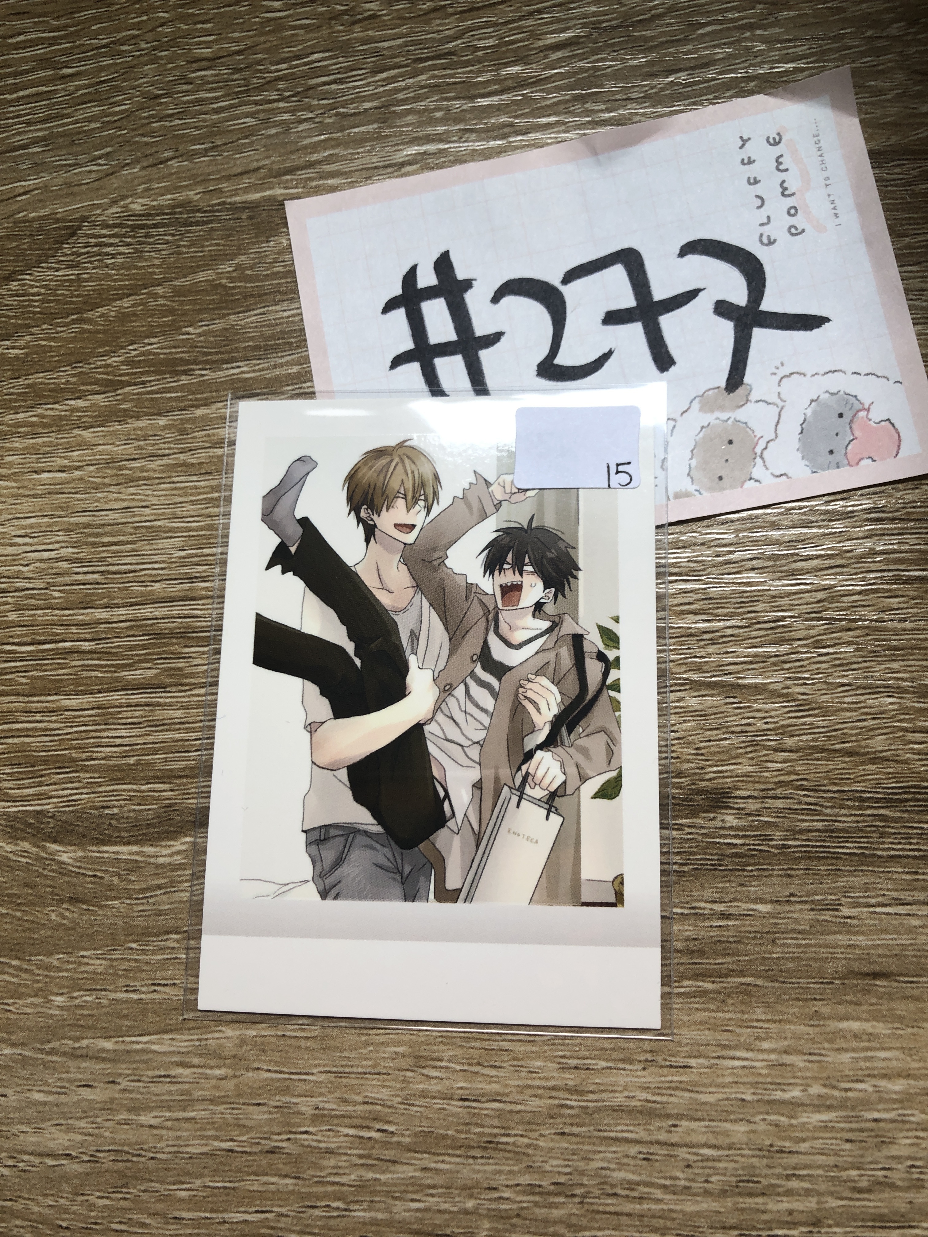 我讓最想被擁抱的男人給威脅了 拍立得 no.13 #277