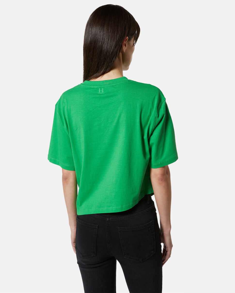 【Silvian Heach】帥氣別針不規則短T