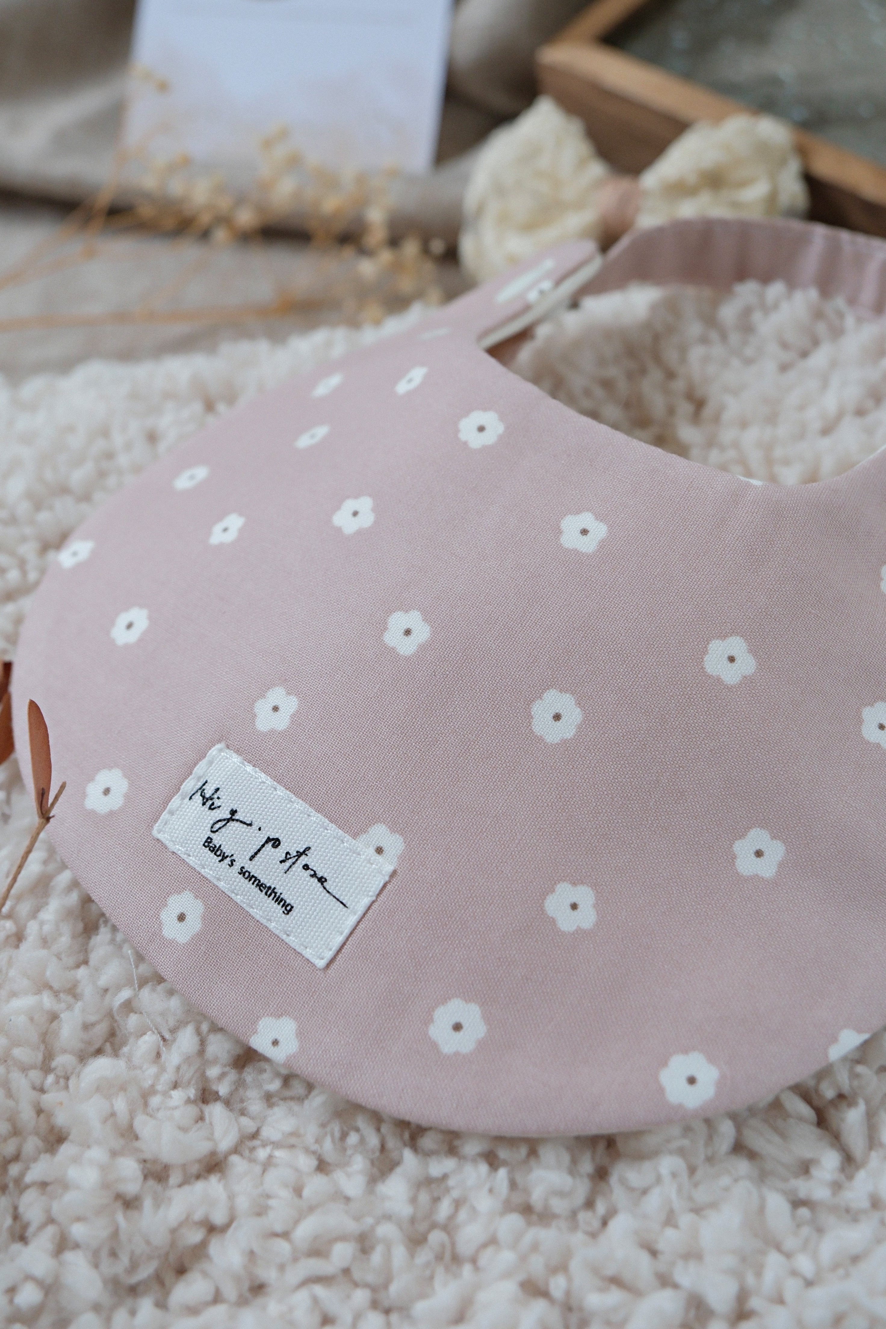 Hi Y.P store-手作圍兜-白雲櫻子 ( 粉色 )