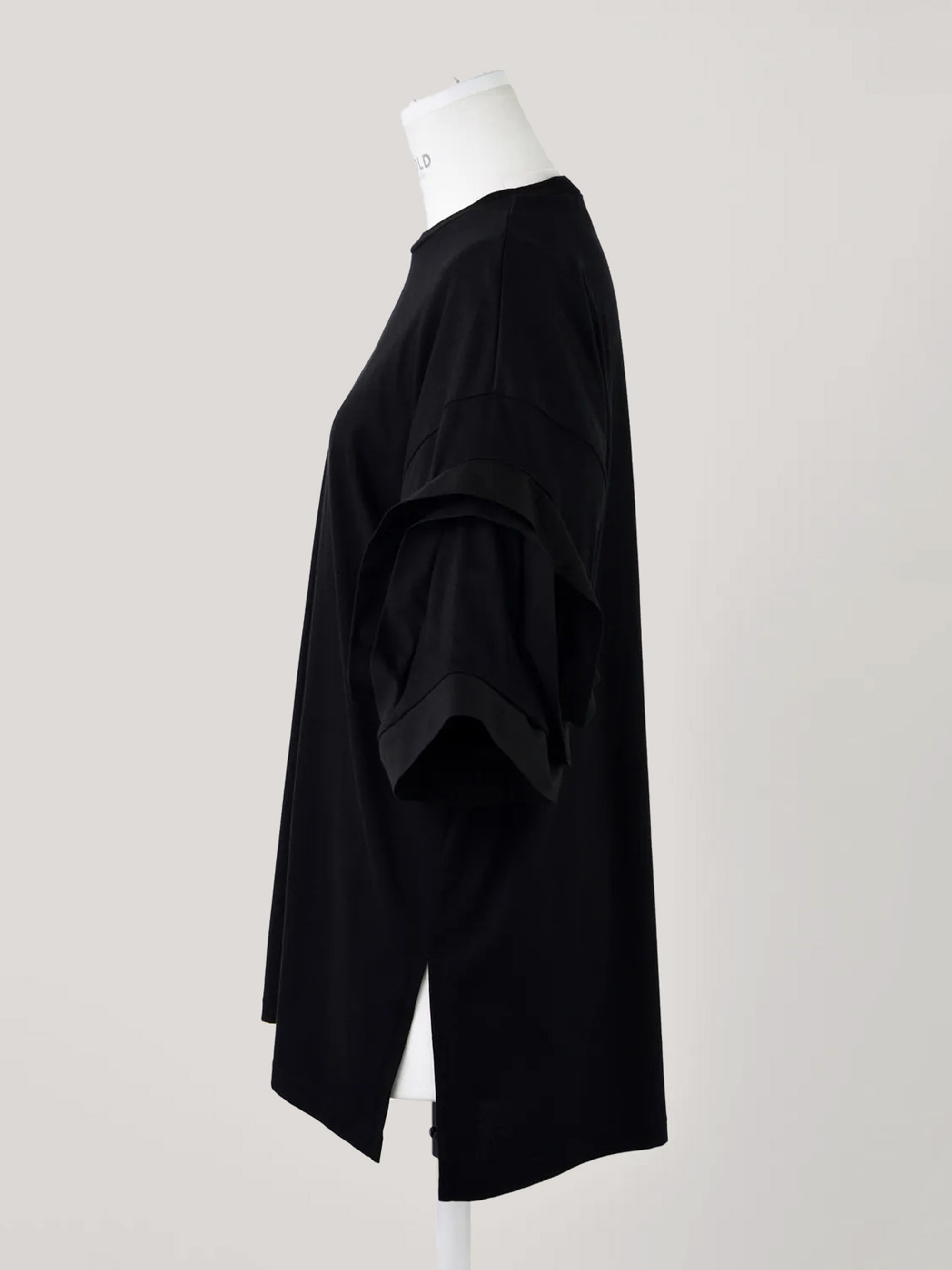 ENFOLD FLOWER SLEEVE T-SHIRT 上衣