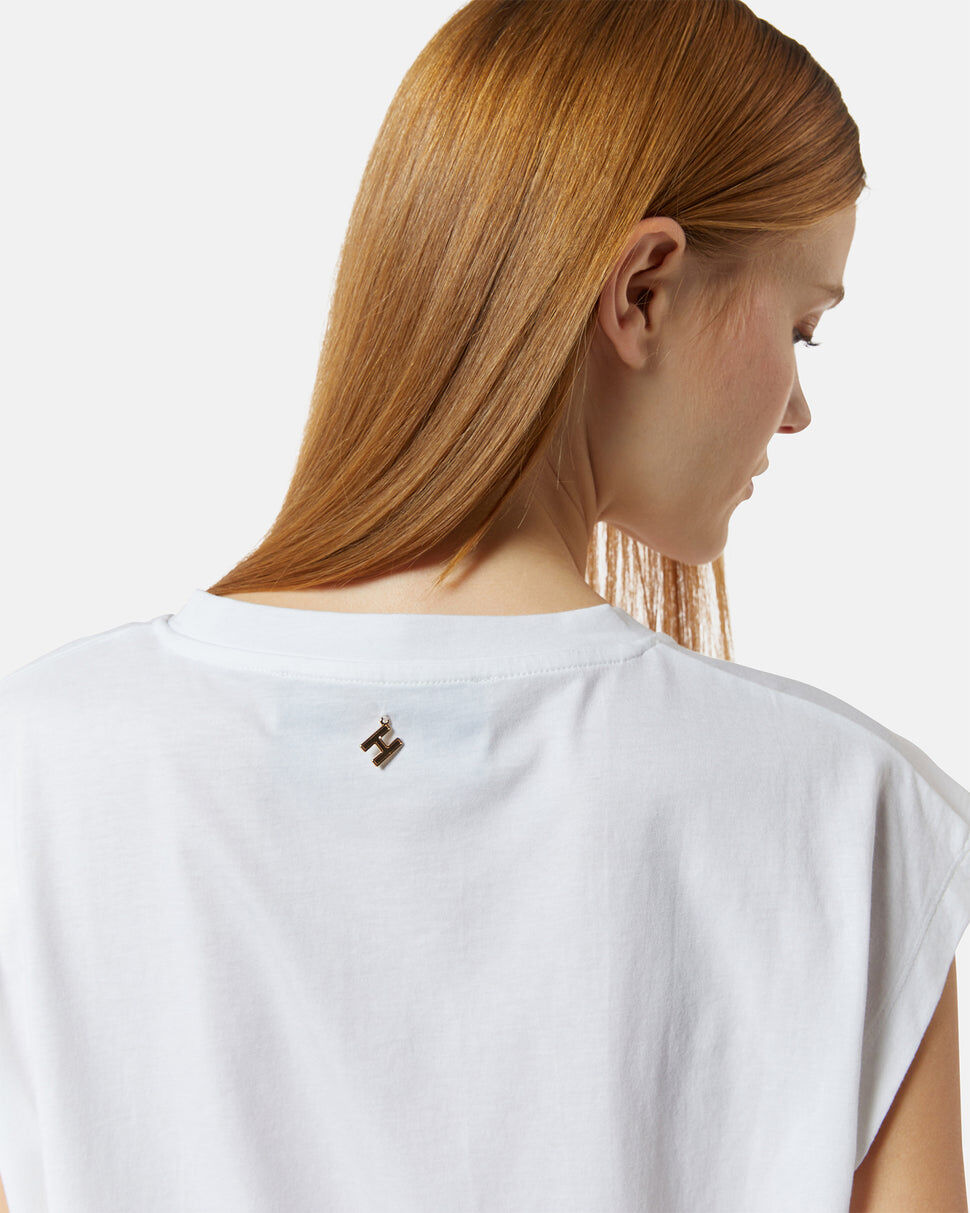 【Silvian Heach】甜美包袖短T