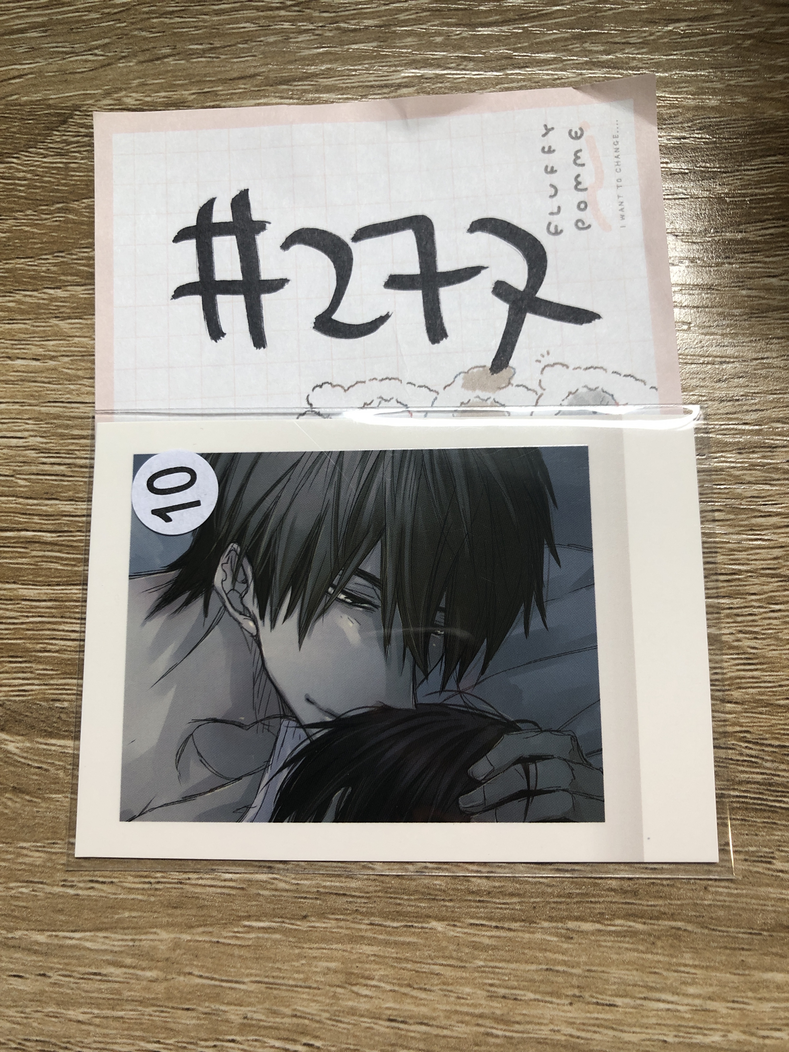 我讓最想被擁抱的男人給威脅了 准太 拍立得 no.21 #277