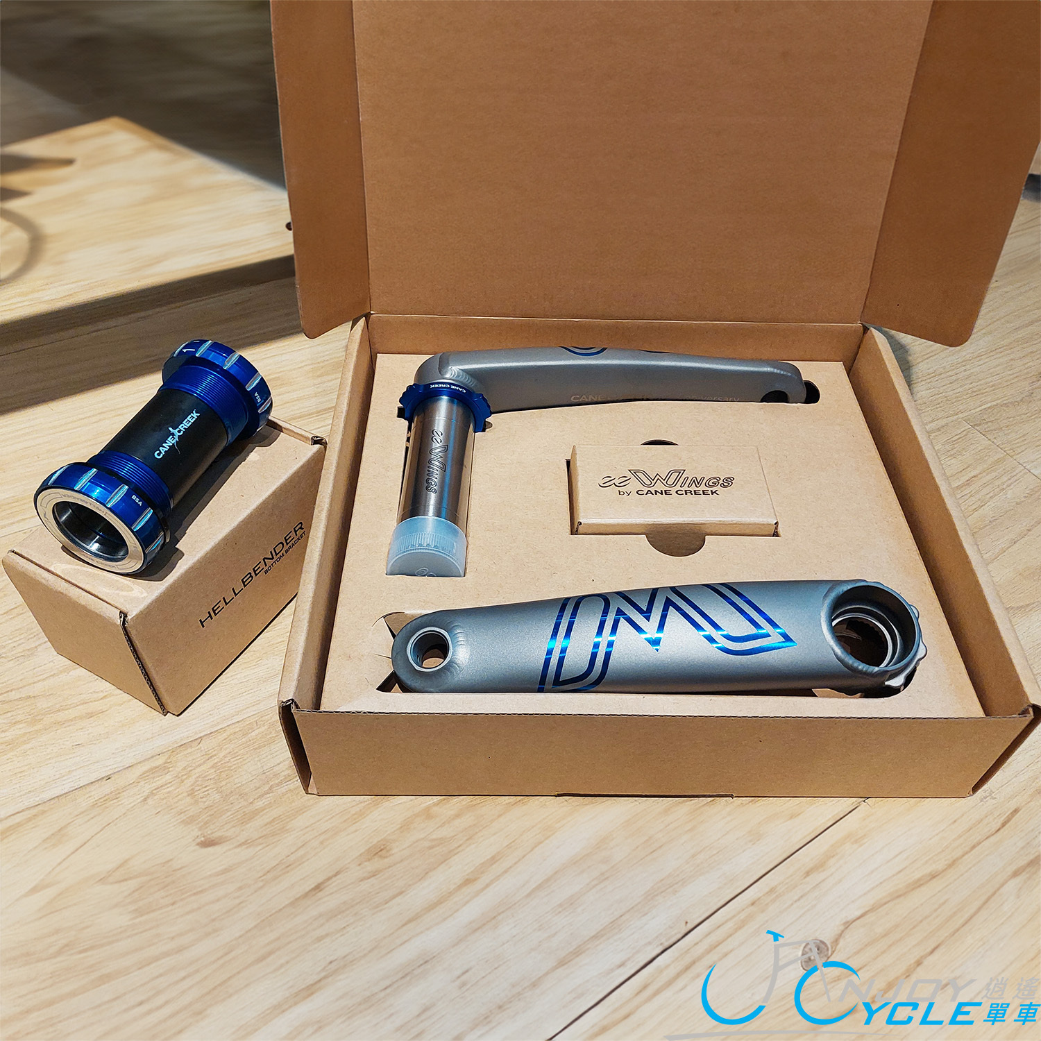 Cane Creek eeWings Titanium Cranks 30th Anniversary Edition
