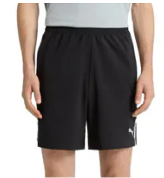 [S] PUMA BLACK ACTIVE WOVEN SHORT, 68734301-BLACK (SPM80)