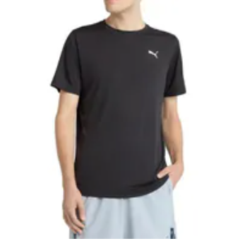 [S] PUMA BLACK PUMA ACTIVE TEE, 68535701-BLACK (SPM83)