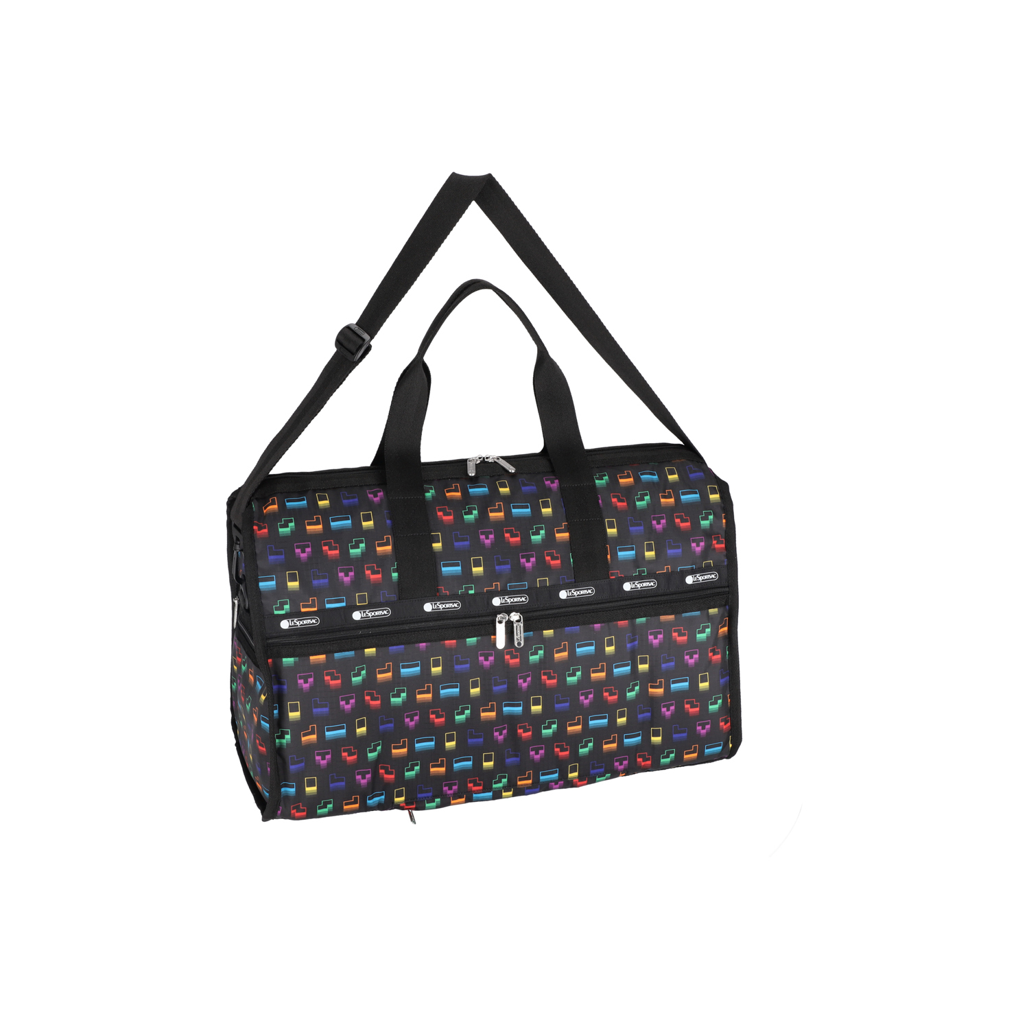 DELUXE 大型旅行袋  (TETRIS FALLING BLOCKS)