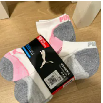 [S] PUMA 1489814 10 PAIR NO SHOW WOMEN'S SOCK, 888822104980 (SPM85)