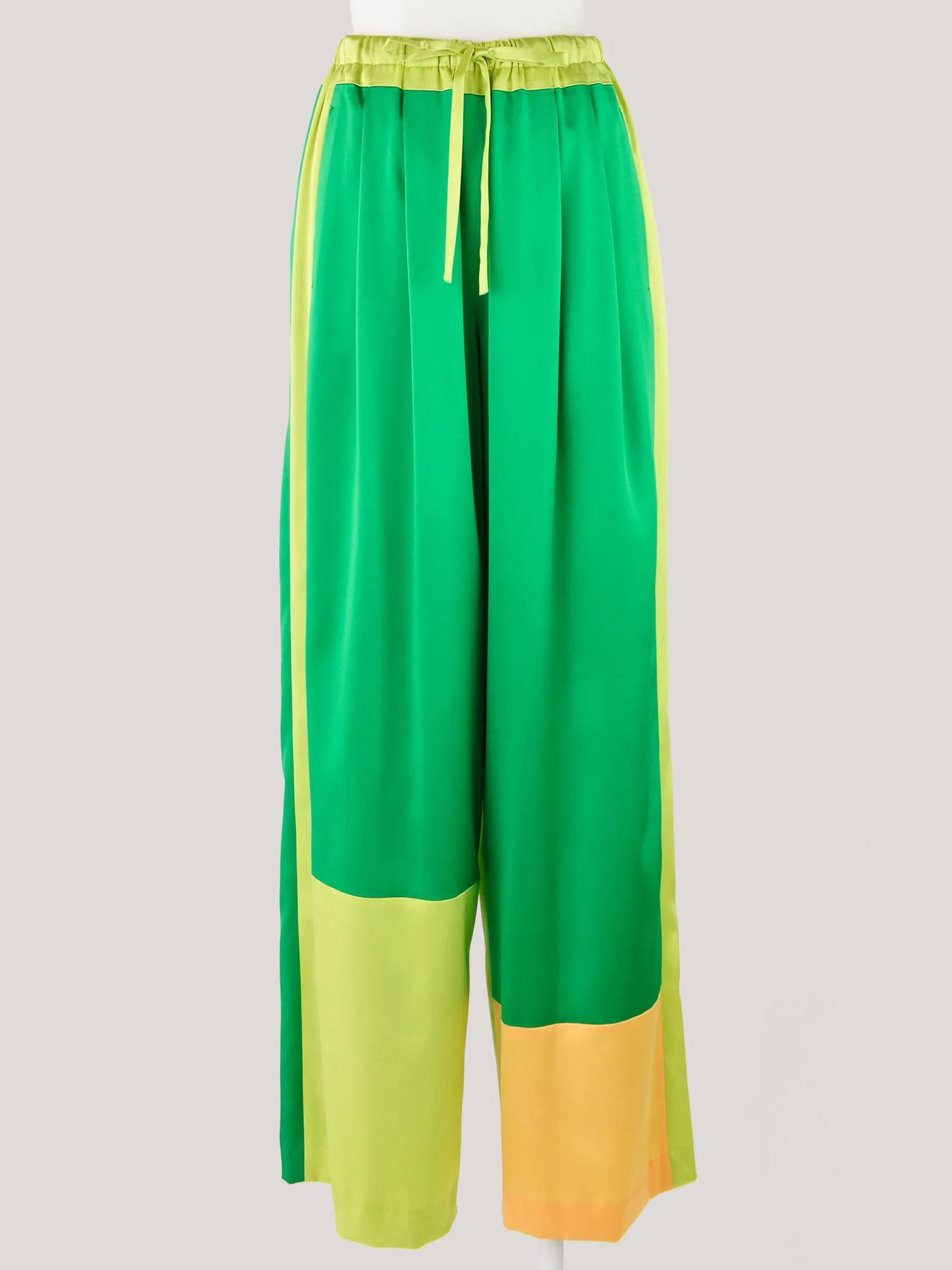 ENFOLD COLOR BLOCK PANTS 長褲