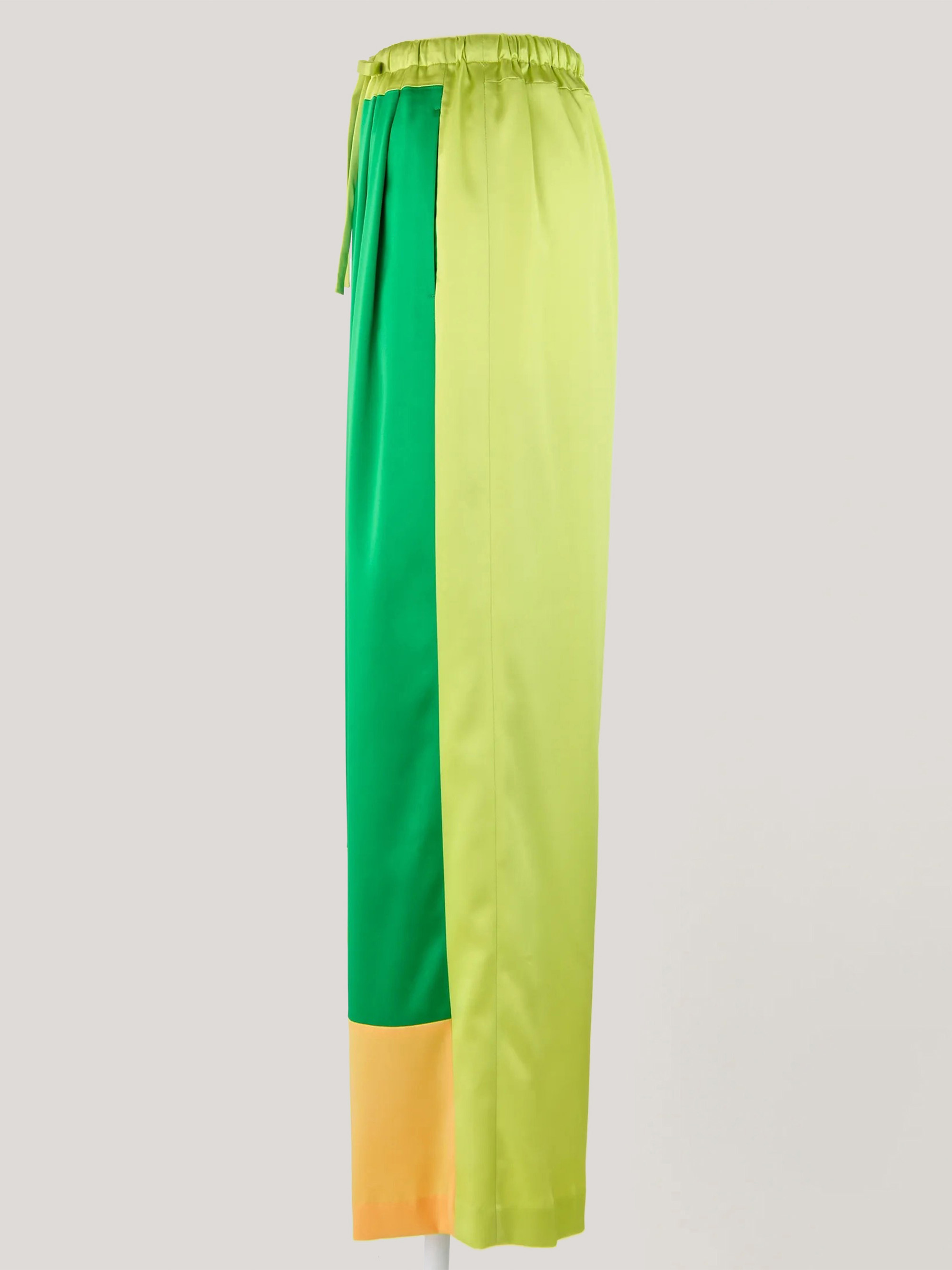 ENFOLD COLOR BLOCK PANTS 長褲