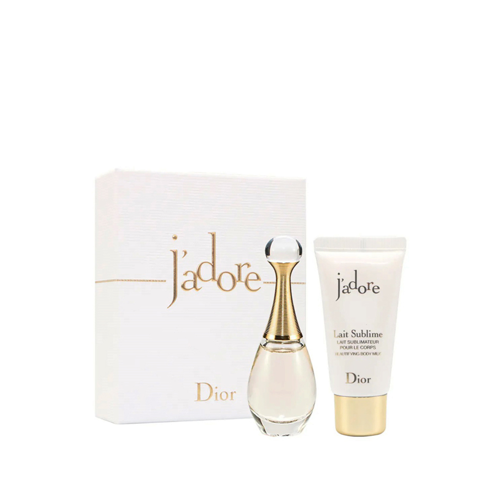 DIOR J'ADORE 真我宣言淡香精禮盒組(香水+身體乳)-國際航空版