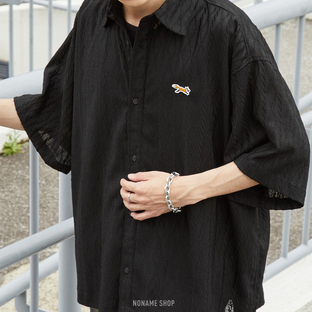 PENNEYS 日本限定 THE FOX 狐狸 刺繡 壓紋 短袖 襯衫 六色 (男/女同款)