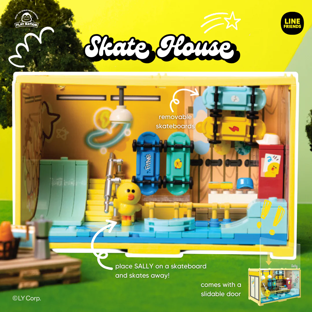 LINE Friends 快閃店-滑板屋