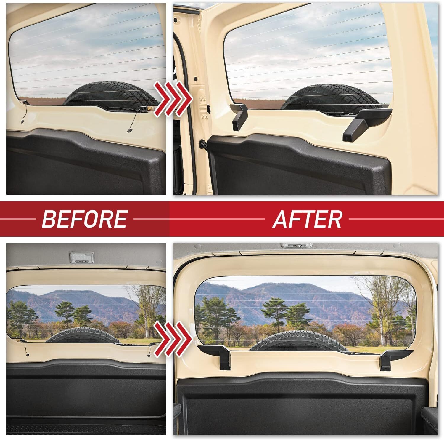 日本 SEIWA 除霧線保護蓋 除霧線蓋 SUZUKI JIMNY JB74