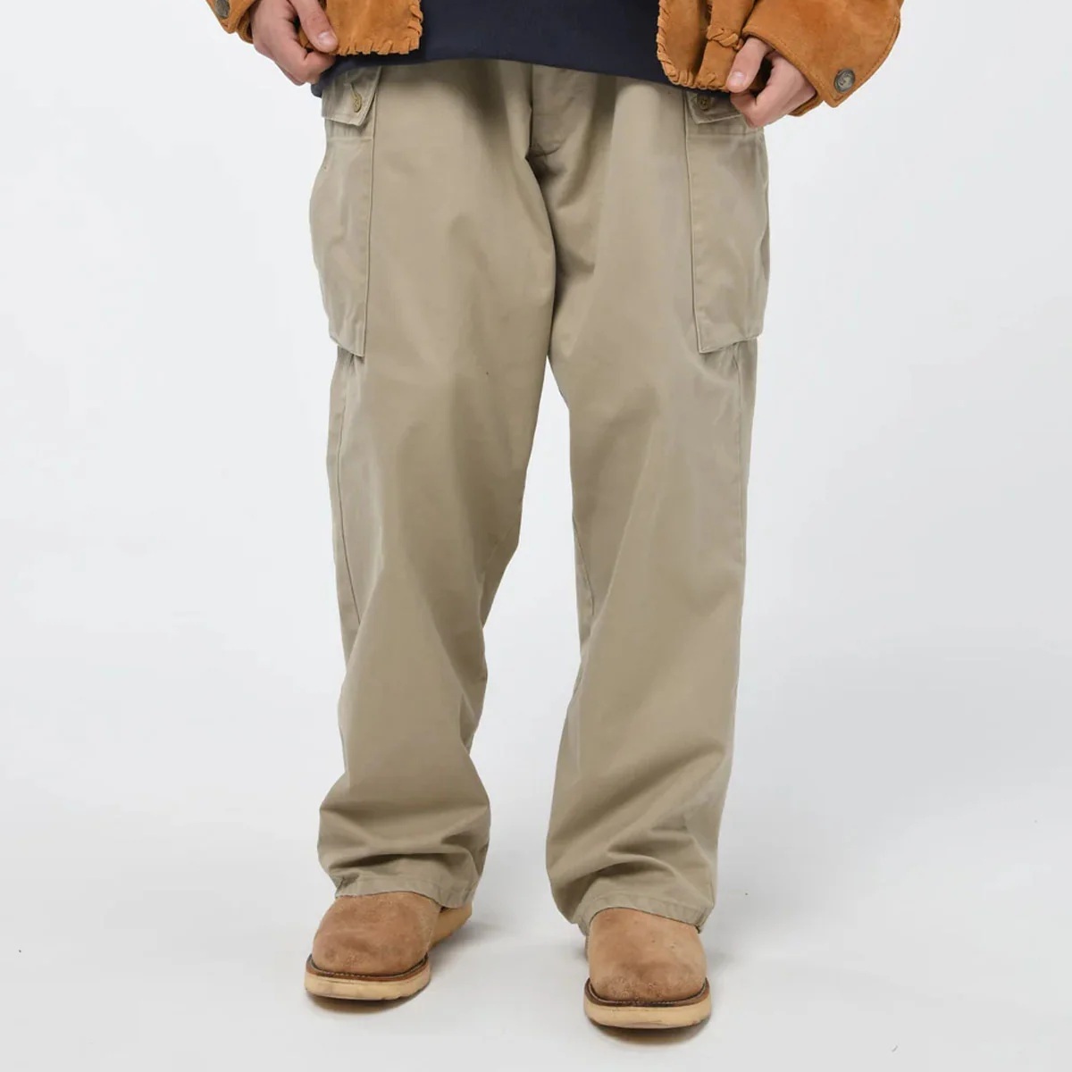 最後價格 LAST PRICE: BOWWOW MOUNTAIN CARGO PANTS - KHAKI SIZE XL PRE ORDER ITEM (預訂中)