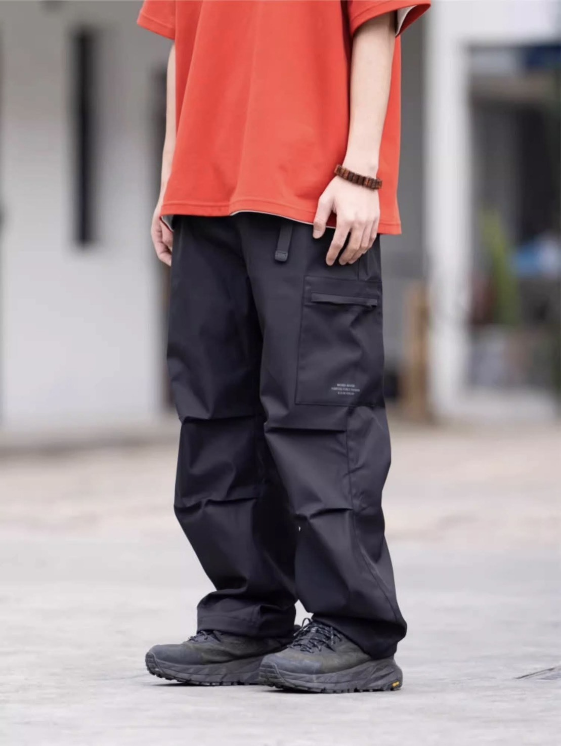 #預購 BTB 25SS 休閒 索羅娜 三合一 寬鬆 防水 防風 透氣 傘兵褲 直筒長褲 兩色