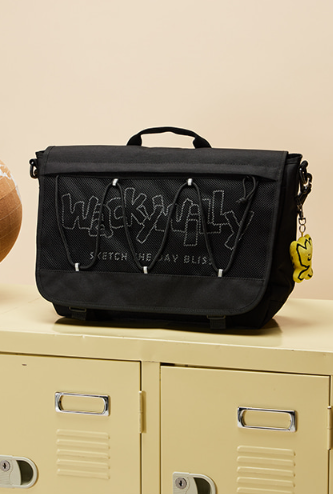 【直播】Wackywilly LL060430 斜背包(黑色)