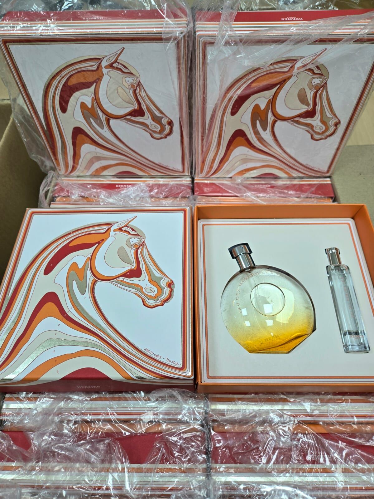HERMES 愛馬仕橘彩星光淡香水100ML+15ML套裝