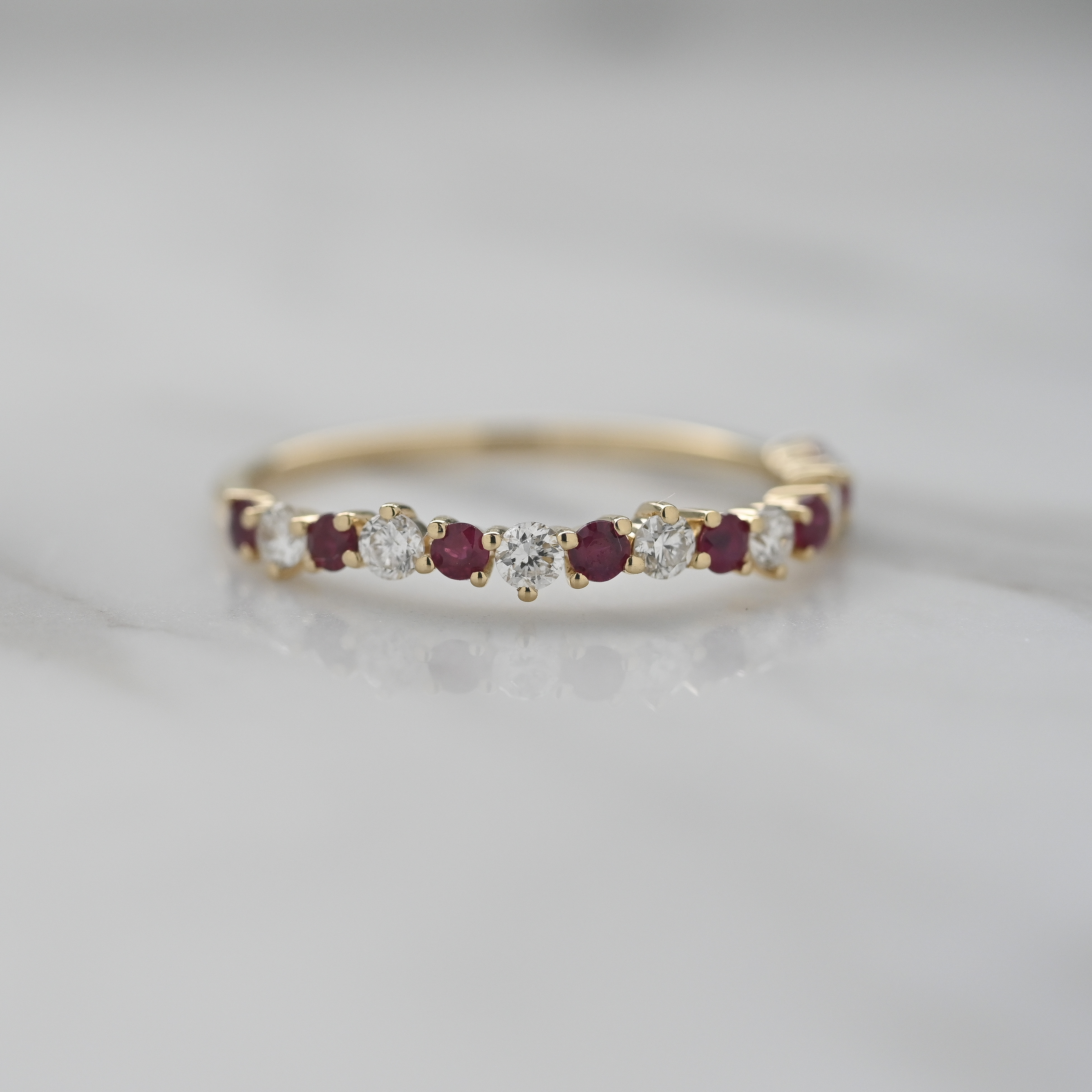 18K Baile Ruby Diamond Ring