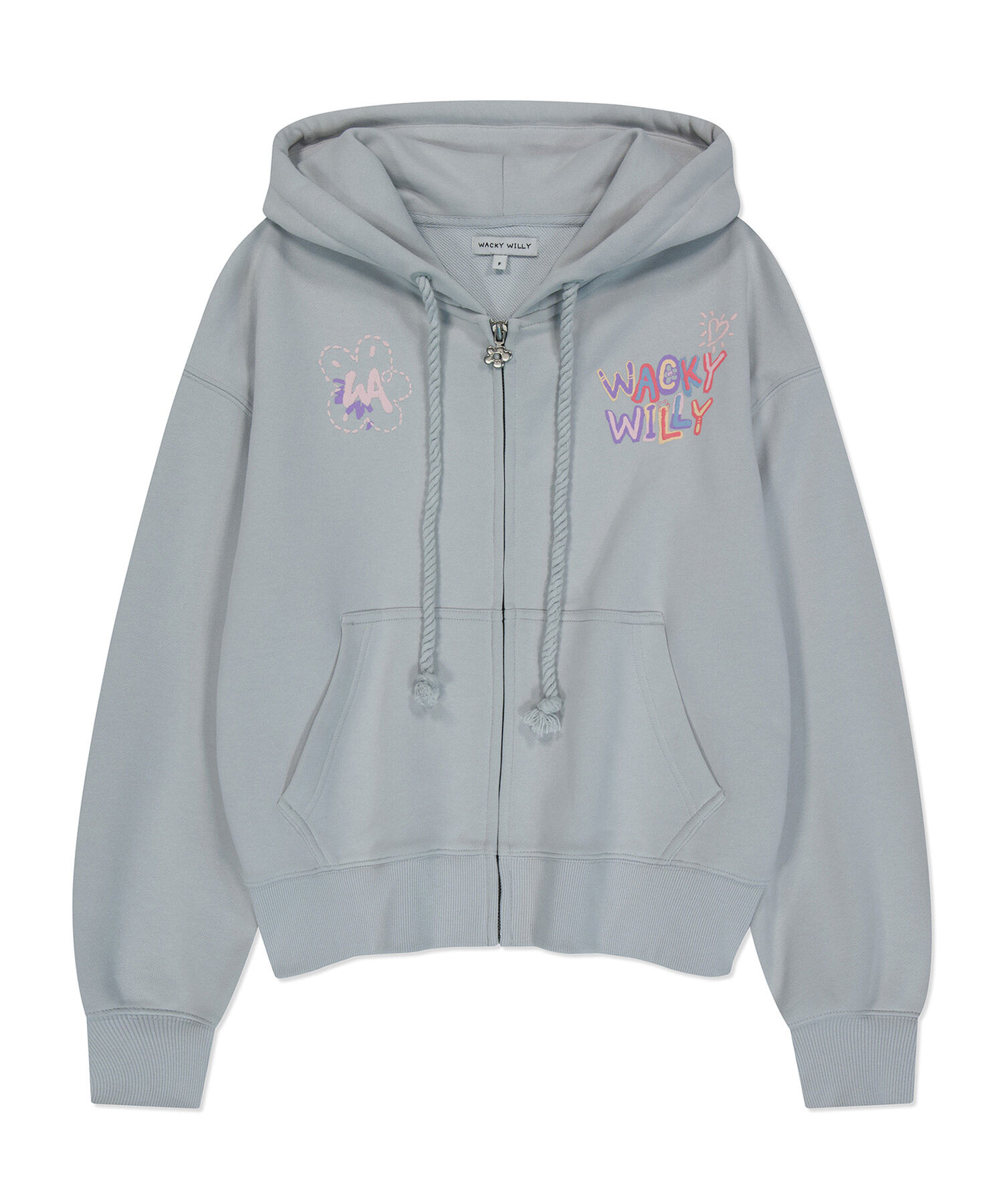 【直播】Wackywilly LL060434 女裝Typo 連帽外套