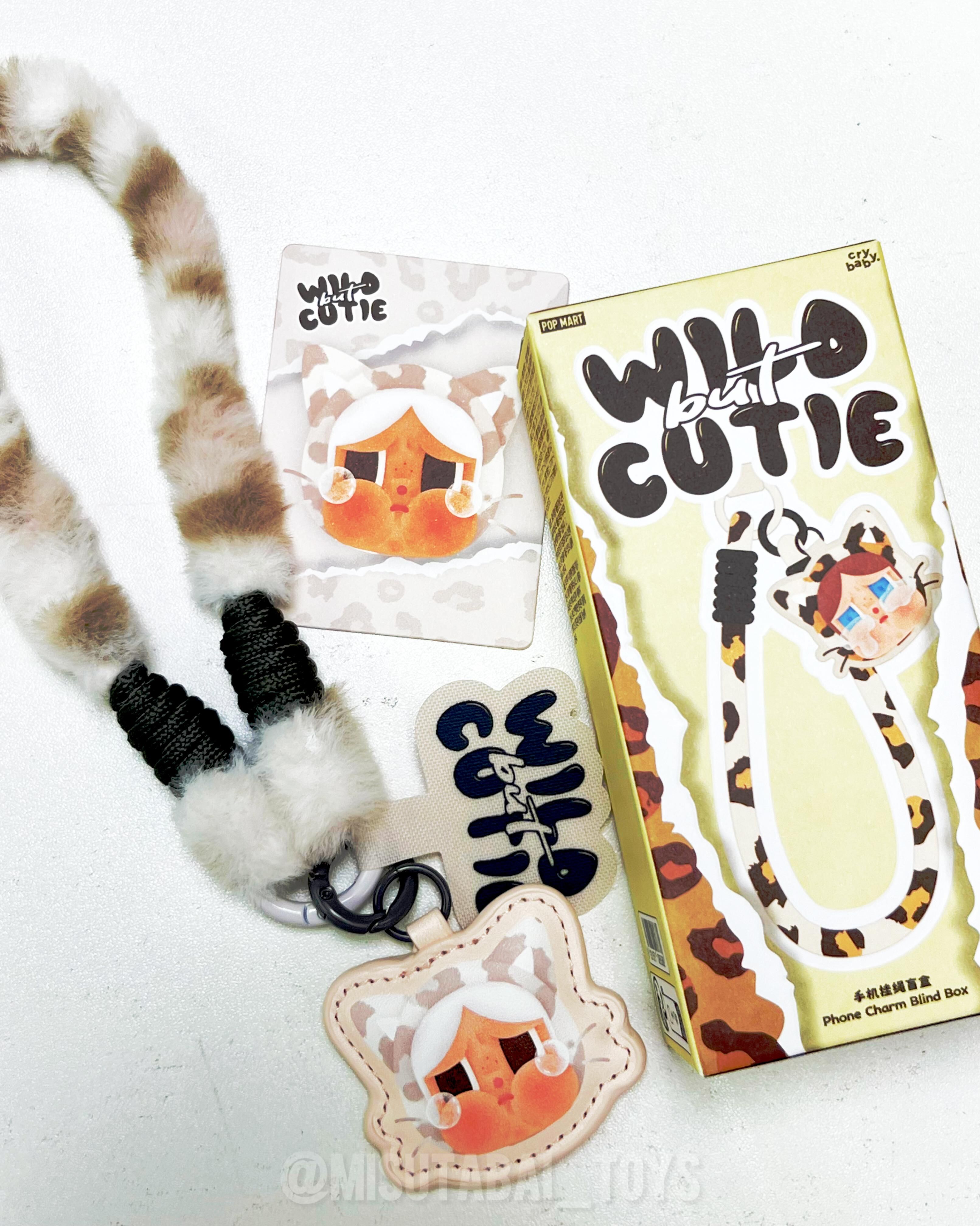 CRYBABY Wild BUT Cutie Phone Charm Blind Box