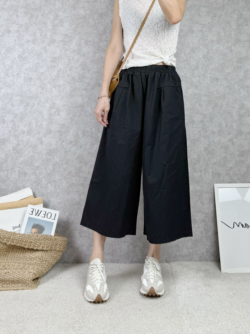 微正式感Up♡挺布棉質寬褲好穿又不悶熱
