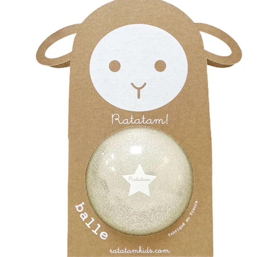 RATATAMKIDS 閃亮綿羊氣球The Summer Sheep Balloon 10 cm – Silver